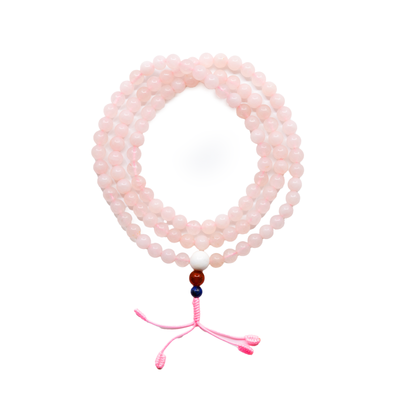 Rose Quartz Mala