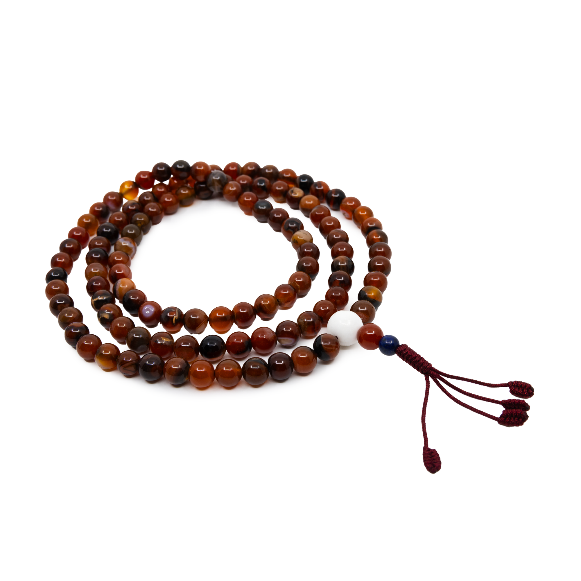 Red Carnelian Mala