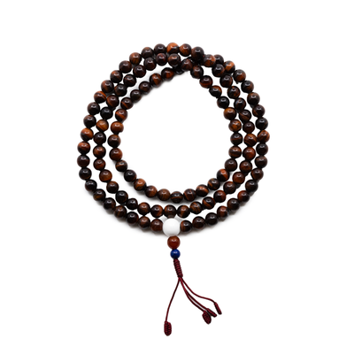 Red Tiger Eye Mala