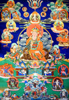 Twelve Manifestations Guru Rinpoche Thangka
