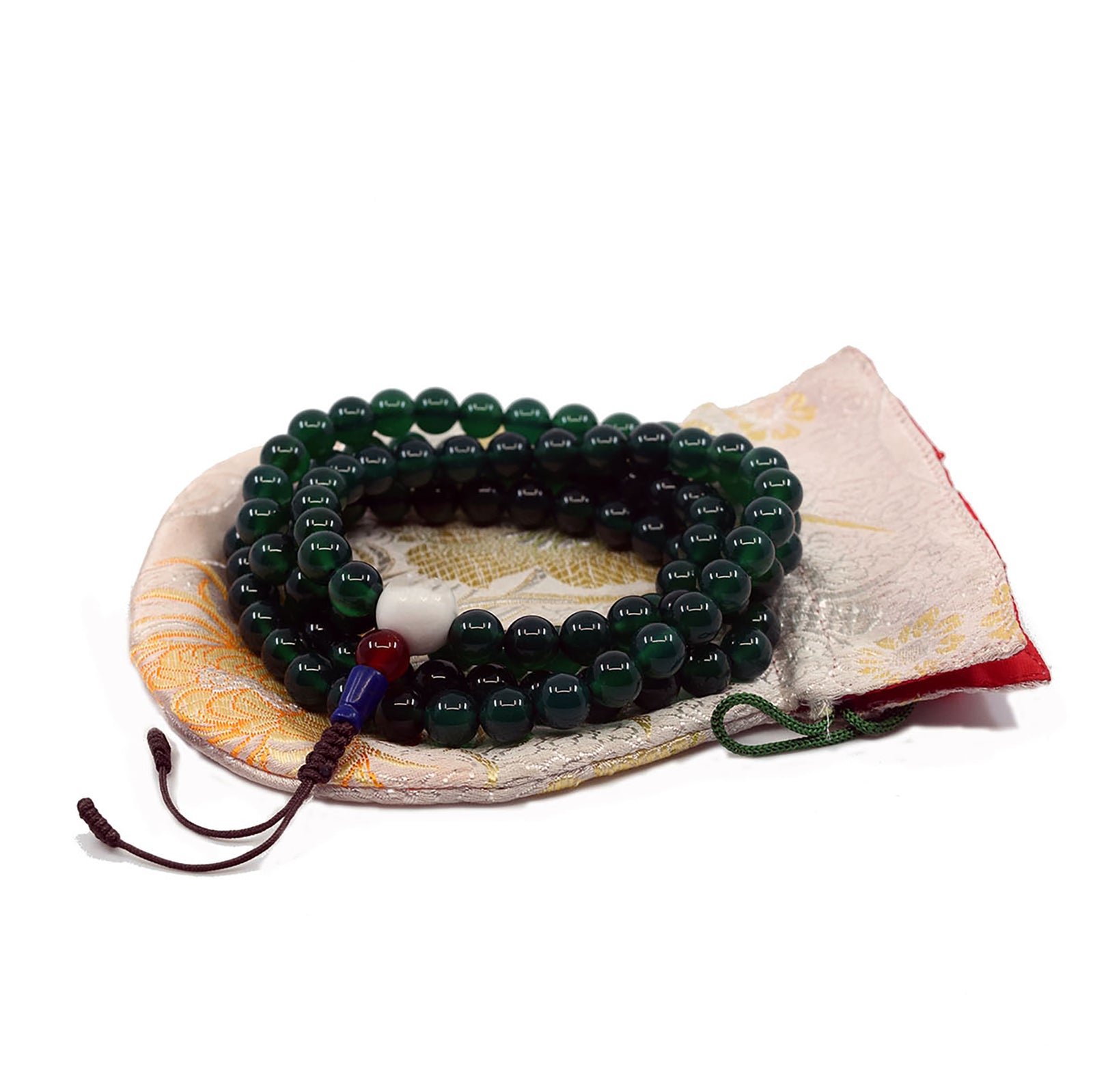 Green Jade Mala