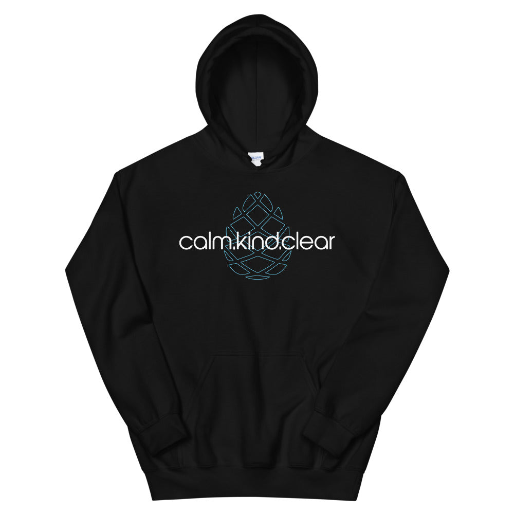 Calm Kind Clear Unisex Hoodie